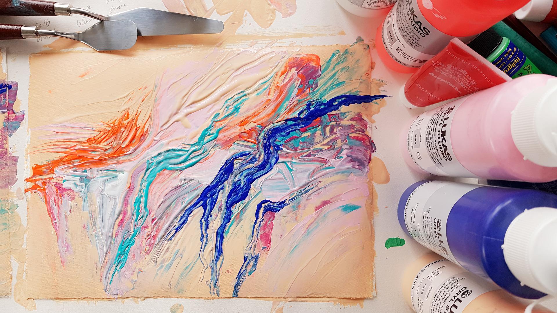 Tutorial: Painting with Acrylic Inks