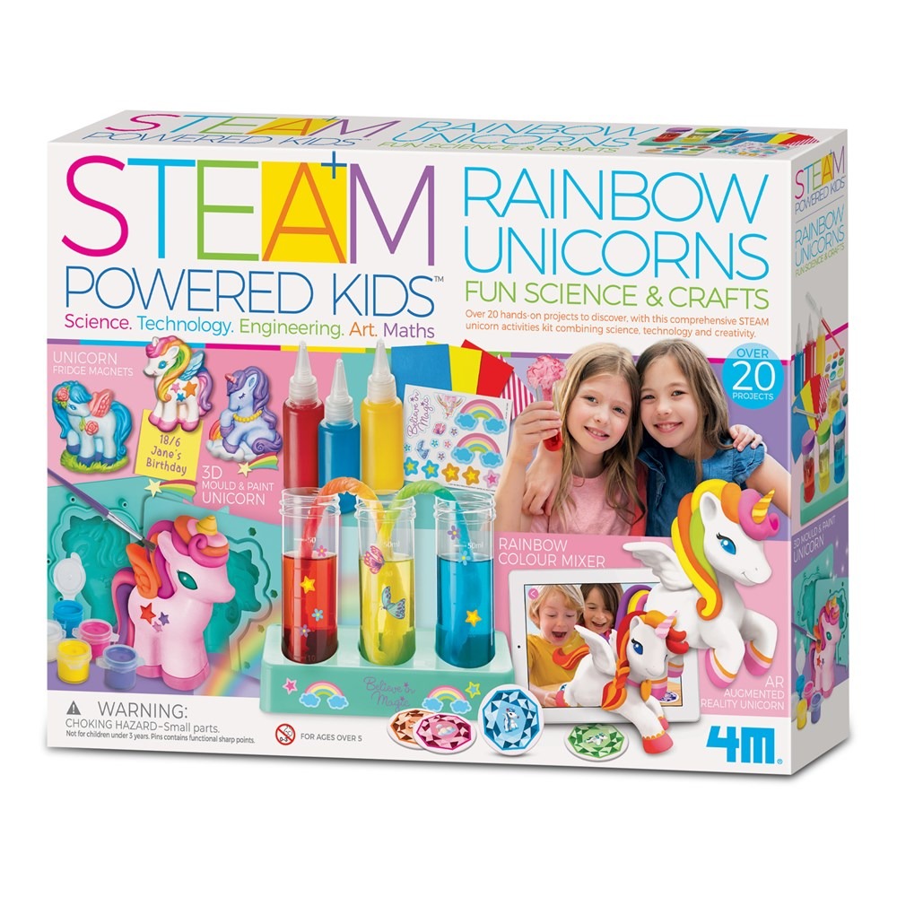 4M Steam Powered Kids Rainbow Unicorns