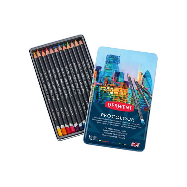 Derwent Procolour Pencil Tin Sets