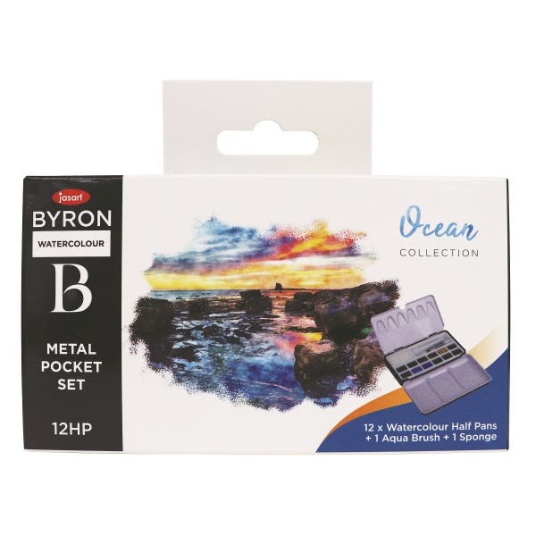 Jasart Byron Watercolour Pocket Set 12