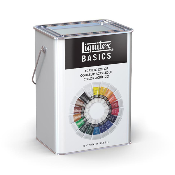 Liquitex Basics Acrylic Paint Tin
