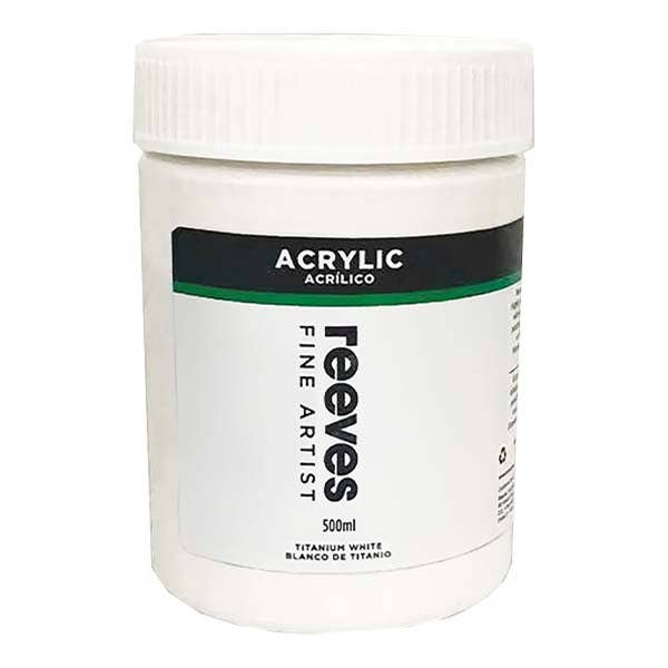Reeves Acrylic Paints 500ml