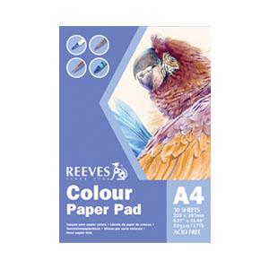 Reeves Coloured Paper Pad