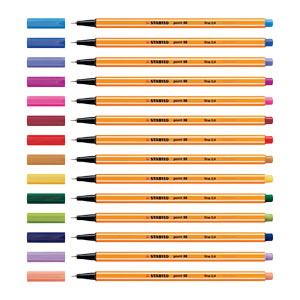 1STA-PEN-Point-88-Assorted-Pens