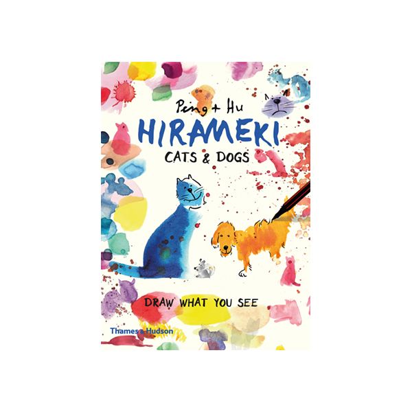 Hirameki Cats & Dogs Draw What You See Book