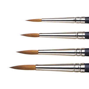 WINSOR & NEWTON ARTISTS' WATERCOLOUR SABLE ROUND BRUSHES 